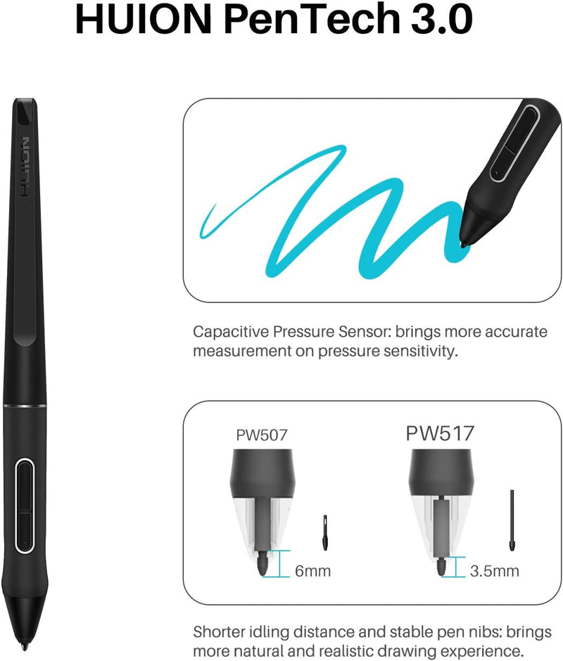 Kamvas 13 w/o Stand - Cosmo Black