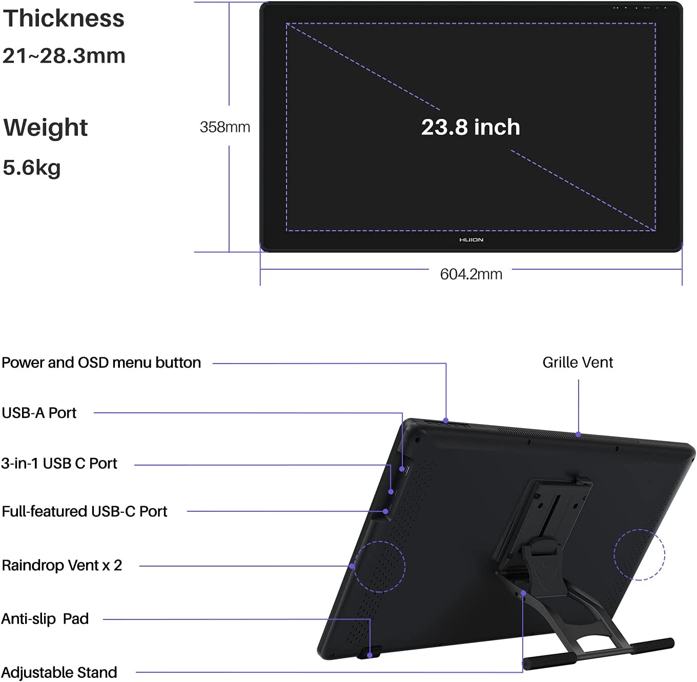 Kamvas GS2401 – Huion Philippines